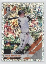 2019 Panini Donruss Optic White Sparkle Prizm Trey Mancini #153 5aj