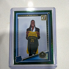 Panini 2025 WNBA Donruss Rated Rookie RC #89 Dominique Malonga Seattle Storm