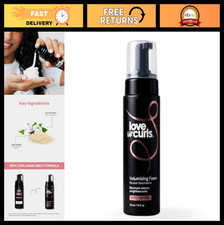 Volumizing Mousse for Curly Hair - Anti-Frizz, Soft Hold, Lightweight Formula