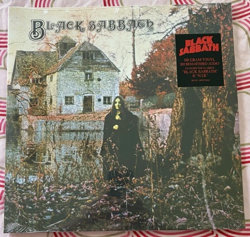 Black Sabbath SELF TITLED (180 GRAM REMASTER, 2016)  SEALED VINYL LP GATEFOLD US