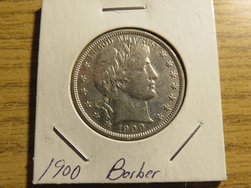 1900 P   XF/AU BARBER HALF DOLLAR