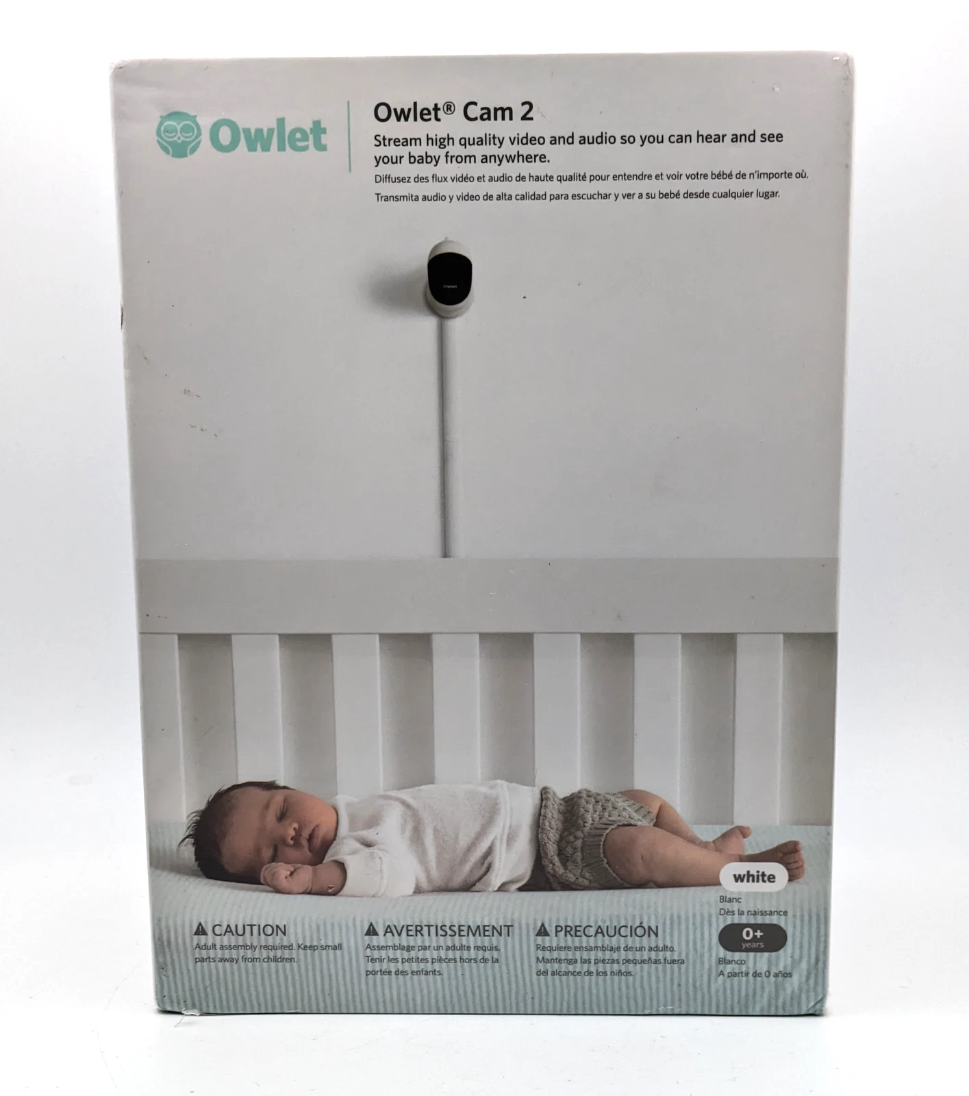 Owlet Cam 2 HD Video Baby Monitor White BC06NNBBJ
Opens in a new window or tab