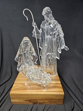 Acrylic Holy Family Nativity Scene Stand 17" Tall