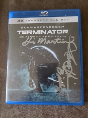 Terminator. Orginales Autogramm. Lance Henriksen. Bluray. Rarität. Arnold. MGM