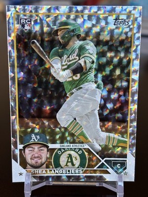 2023 Topps Silver Foil Super Box #127 RC Shea Langeliers Mint