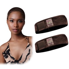Wig Grip Bands, Dark Brown, 2 PCS