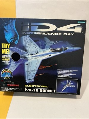 ID4 Independence Day F/A-18 Hornet Electronic Boxed 1996