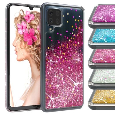 EAZY CASE für Samsung Galaxy M22 / M32 / A22 4G Glitzer Hülle Silikon Tasche