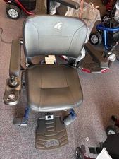 Golden technologies Literider Envy Power Chair Model GP162, blue