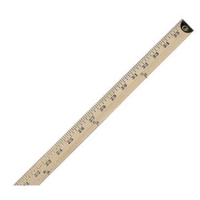 WESTCOTT 14351 Yardstick with Metal Edges 10F261
