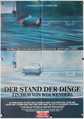 Kino-Plakat Der Stand der Dinge/The State of Things 1982 Wim Wenders
