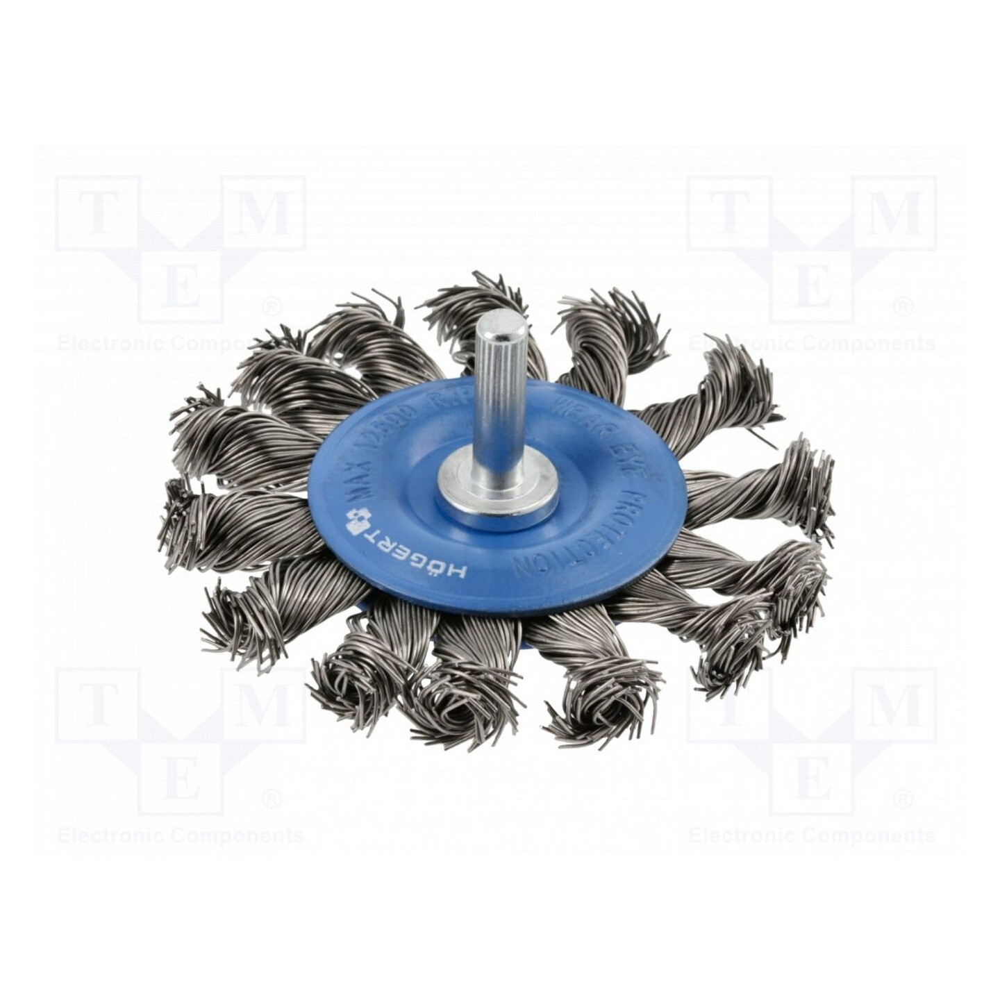 Disc Brush With A Pin 75 Mm, Steel Wire 0.5 Mm Ht7d716 Of Hogert - Image 2
