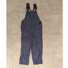 Vintage Oshkosh B'gosh Vestbak Boys Blue  Overalls Waving Walrus 5T
