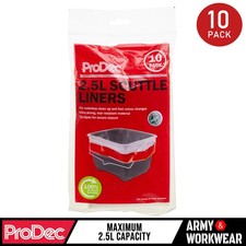 10 pk ProDec Disposable Liners for 2.5L Paint Scuttle Decorators Bucket Trade