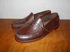 Polo Ralph Lauren Brown Leather Men's Penny Loafers Size 11.5D