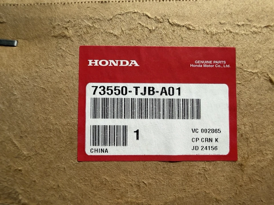 Acura RDX 2019-2025 cuarto derecho ventana vidrio OEM nuevo Foto 2 de 4