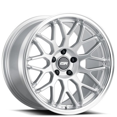 19x9.5'' ESR Wheels AP1 Hyper Silver with Machined Lip JDM Style Rims