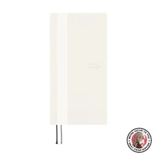 NEW Hobonichi Techo 2026 Weeks English Edition White Line/Ivory January Start