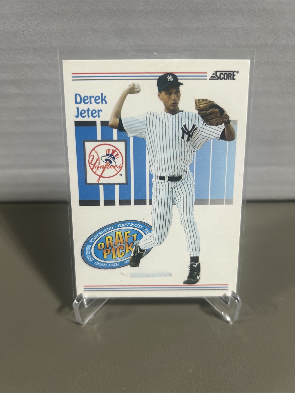 1993 Score - Derek Jeter #489 (RC)