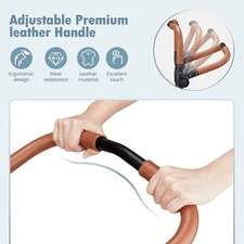 Wagon Stroller for 2 Kids, High Seat & 5 Point Harness, Foldable With Canopy