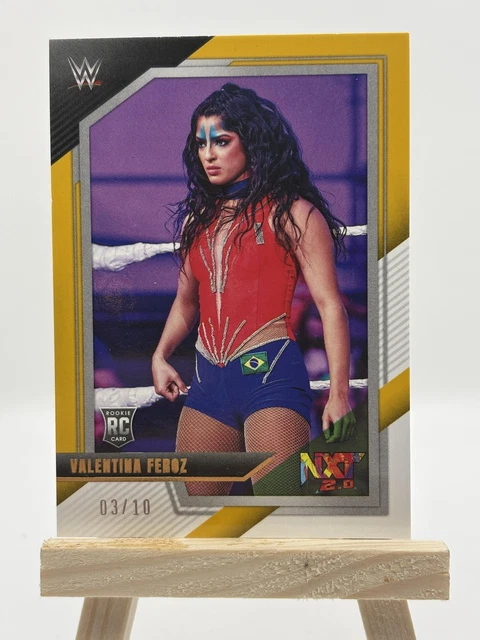 2022 Panini NXT 2.0 WWE #84 Valentina Feroz Blue