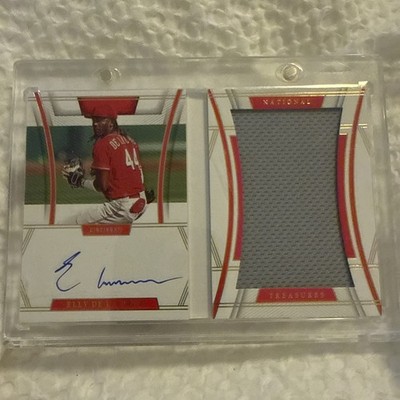 2023 National Treasures Signature Jumbo  Booklets Elly De La Cruz #PSB-EC /99