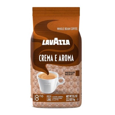 Lavazza Crema E Aroma Whole Bean Coffee Blend, 2.2-Pound Bag