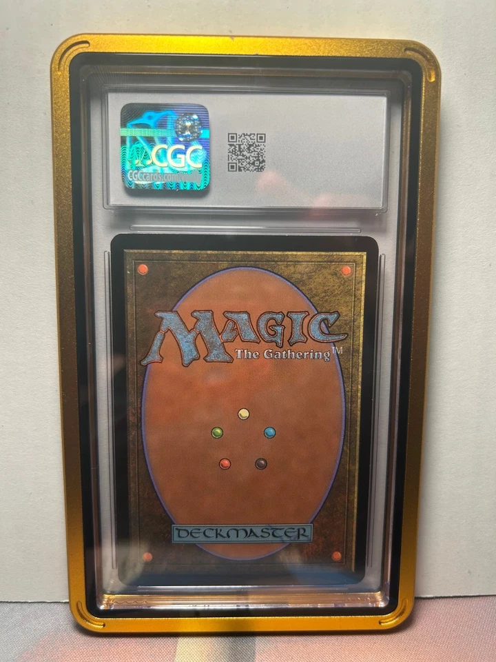**Magic MTG Rare Unhinged Gleemax CGC 8 NM/MINT Graded FOIL** - Image 2 of 2