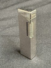 VINTAGE RONSON VARAFLAME  LIGHTER CHROME PLATED/SILVER