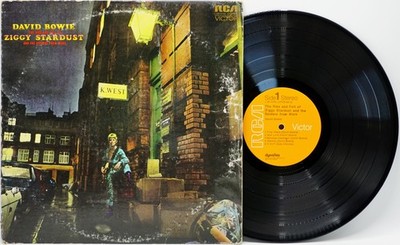 David Bowie    Ziggy Stardust   Rare 1972 RCA Records Original Press Vinyl LP