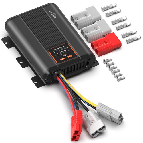 Refurbished LiTime 12V 40A DC to DC Charger for 12V Lithium, Gel, AGM Batteries