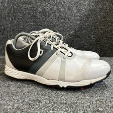 FootJoy FJ  Energize Golf Shoes Mens UK 9 White Spiked Trainers Comfort