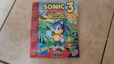 Sonic The Hedgehog 3 Official Strategy Guide SEGA GENESIS ULTRA RARE Good Shape