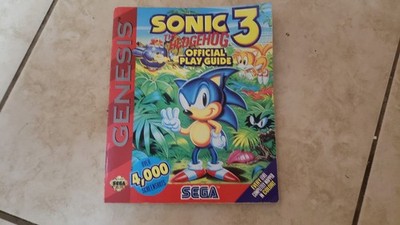 Sonic The Hedgehog 3 Official Strategy Guide SEGA GENESIS ULTRA RARE! Good Shape
