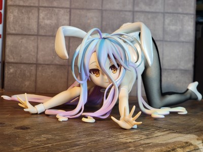 FREEing No Game No Life Shiro Bunny Version 1/4  Fishnet ver. 100% Authentic