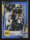 2025 Bowman Chrome University Football Blue Refractor Beau Pribula #62