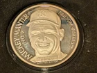 1995 Mickey Mantle 1 Troy oz .999 Fine Silver Coin Triple Crown. Limited Edition