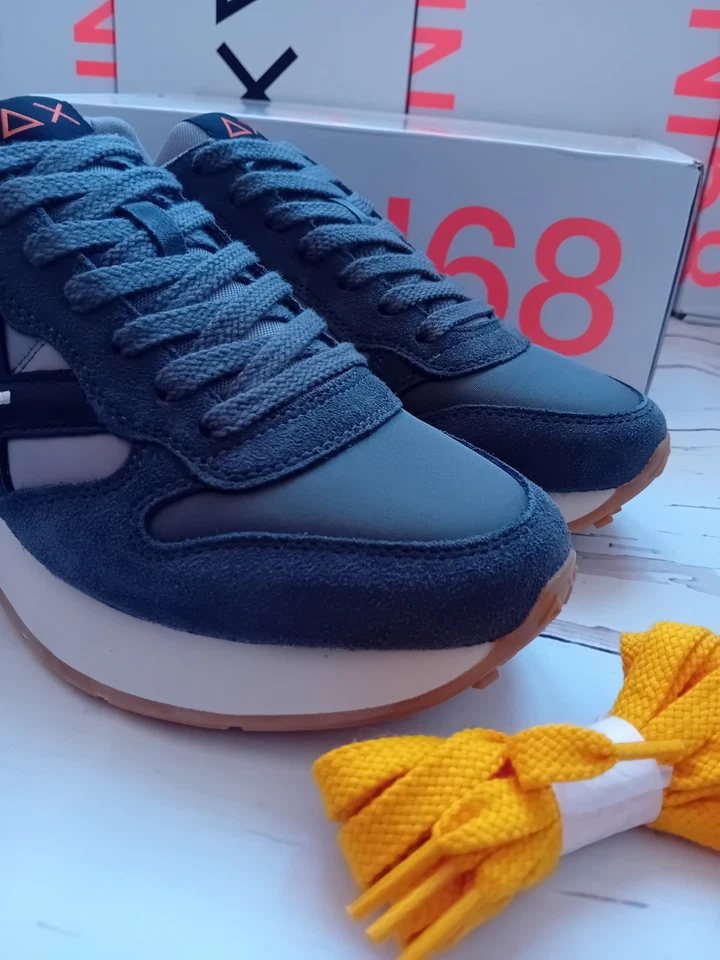 ✅️Sneaker uomo SUN68 tg 44 Mod JAKI  BICOLOR  - Immagine 2 di 4