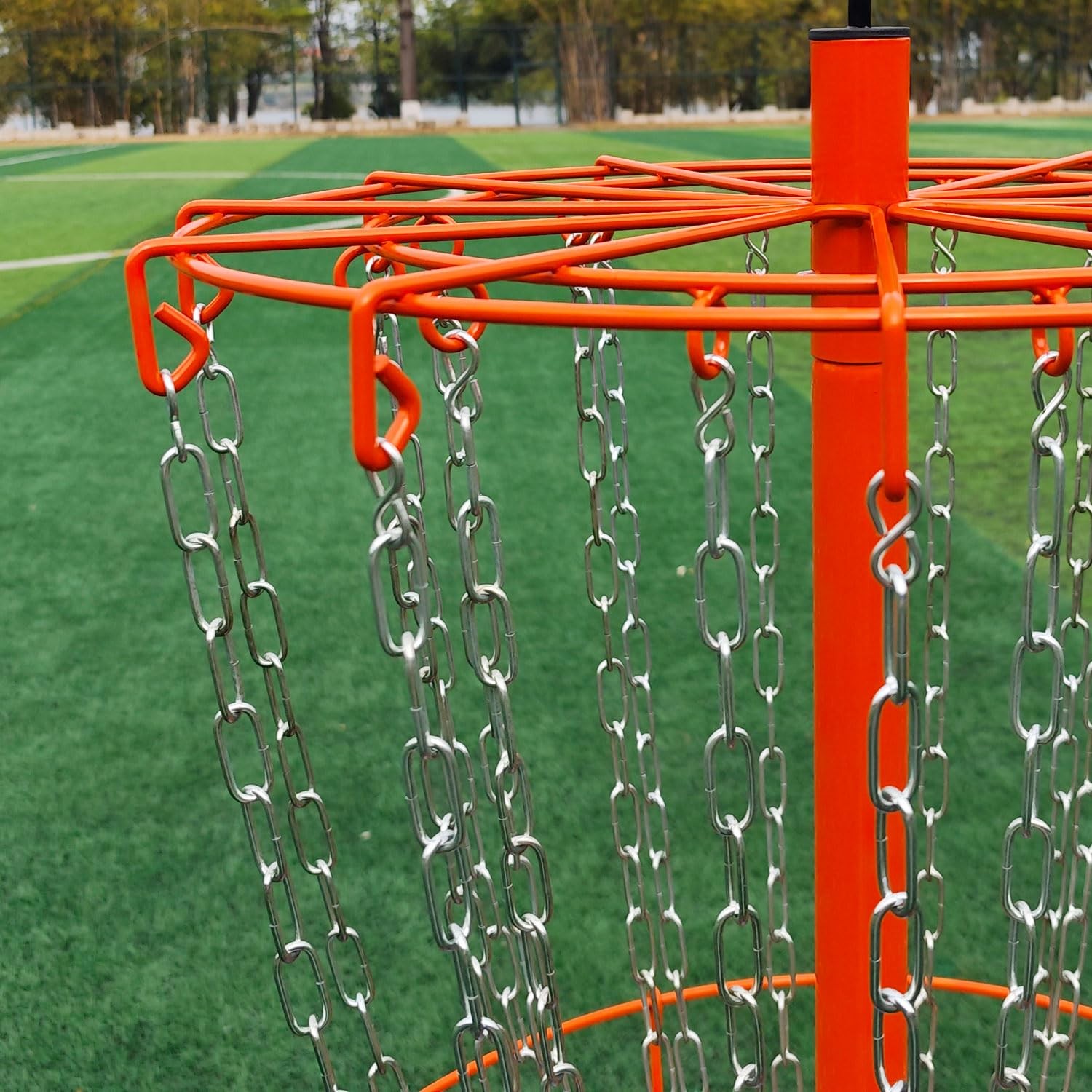 Disc Golf Basket - Portable Disc Golf Target with Heavy Duty 24-Chains Come w...