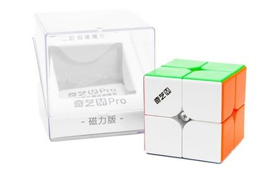 QiYi M Pro 2x2 Magnetic (Standard) Speed Cube (OFFICIAL USA VENDOR)