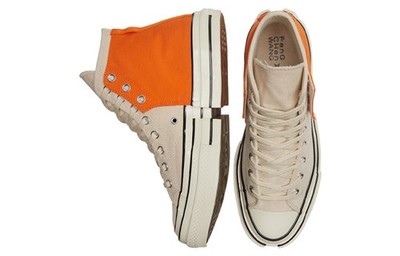 その他 Converse Chuck Taylor All-Star Feng Chen Wang Orange Ivory Converse Chuck Taylor All Star 70 Hi 2 in 1 Feng Chen Wang Orange