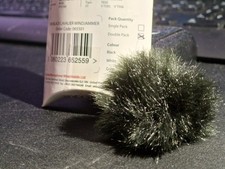 Rycote Lavalier Windjammer - Zweierpack - für Lavaliermikrofone - Schwarz