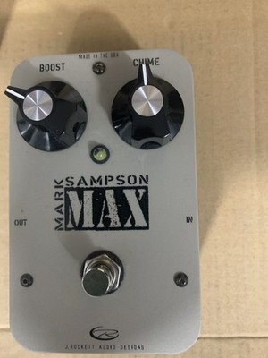 J Rockett Audio Mark Sampson Max Boost Pedal Matchless