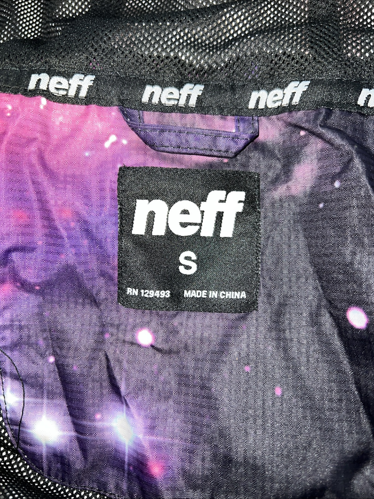 Neff Snowboarding Jacket Intergalactic Astronaut … - image 6