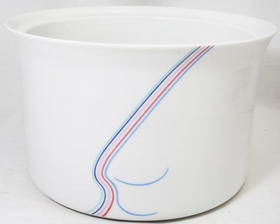 RAINBOW by Rorstrand Oven Proof Baker NO LID 7.5'' NEW NEVER USED made in Sweden