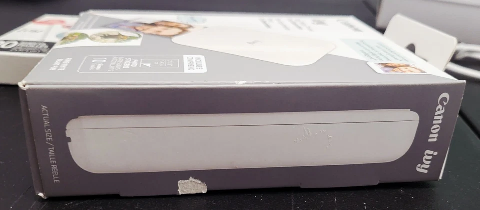 Canon Ivy Mini Photo Printer 2nd Generation Pure White W 20 Sheet Photo Pack - Image 2 of 4