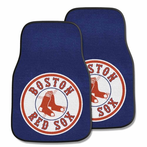 MLB - 2-piece Carpeted Car Mats Baseball Team Logo 17" x 27" - Picture 13 of 63