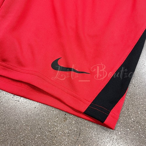 NWT Nike DM1040-657 Men Dri-Fit Basketball Shorts Standard Fit Red Black Size L - Picture 6 of 13