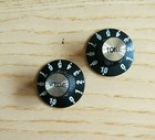 TONE X 1 VOLUME X 1 KNOB BOUTON POTARD chapeau de sorciere guitare GIBSON