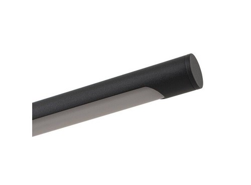 PRTYO Becky 1-Light 23.6" Modern Black Linear Wall Light Dimmable Vanity Light - Bild 3 von 6